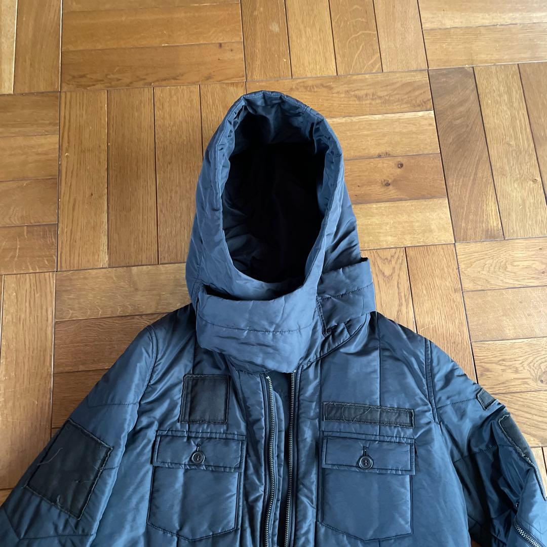 undercoverism中綿変形フードワッペン付ジャケットサイズ2