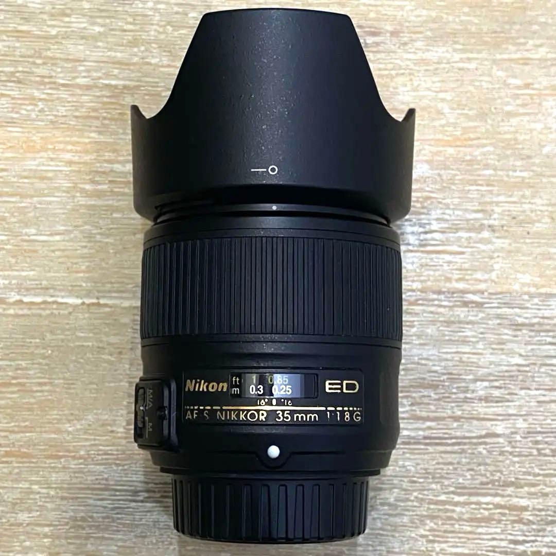 AF-S NIKKOR 35mm f/1.8G ED ☆ポーチ付き☆美品