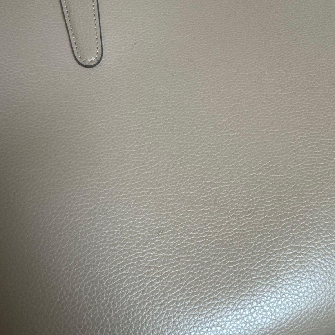 COACH ベージュ ビジネスバッグ