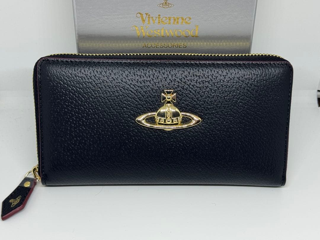 【新品未使用】Vivienne Westwood ブラック長財布