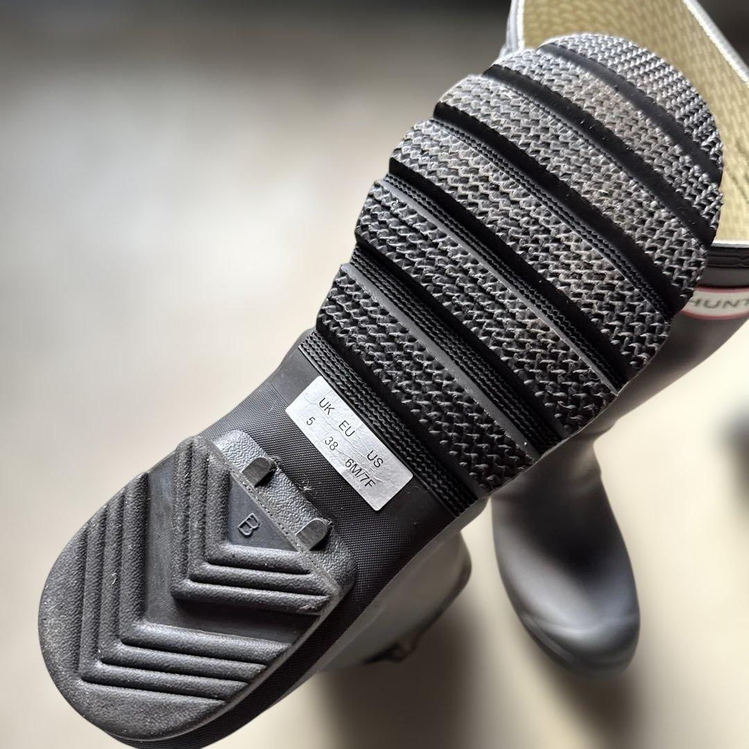 HUNTER ダークブラウン長靴