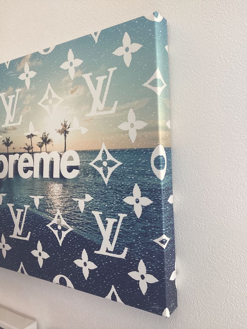 アモアアートSupreme Louis Vuitton アートパネル