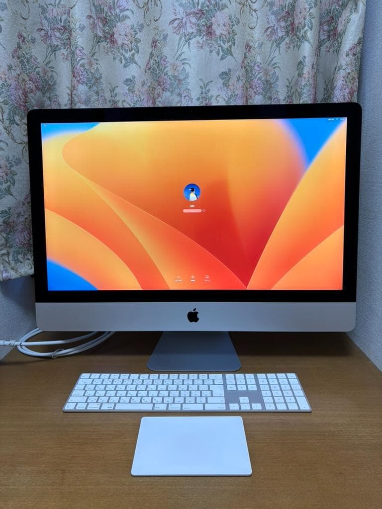 【佐藤】iMac 5K 27インチ(2017) 60GB 256GBSSD