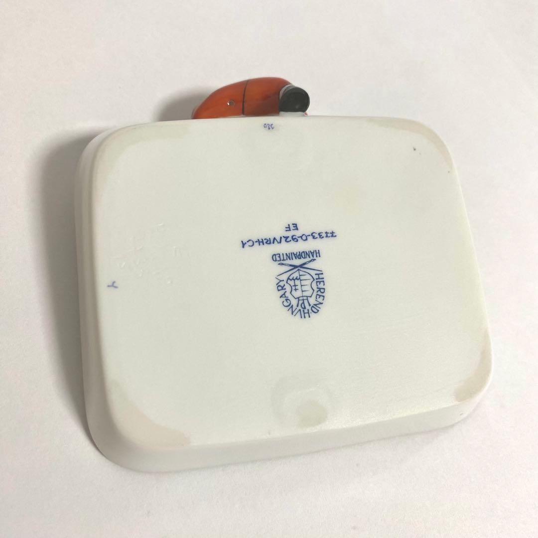 ヘレンド トレー マンダリンサンタ クリスマス インドの華 オーナメント