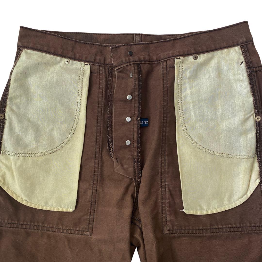 90s USA製 Polo ラルフローレン ヴィンテージ加工 ワークパンツ