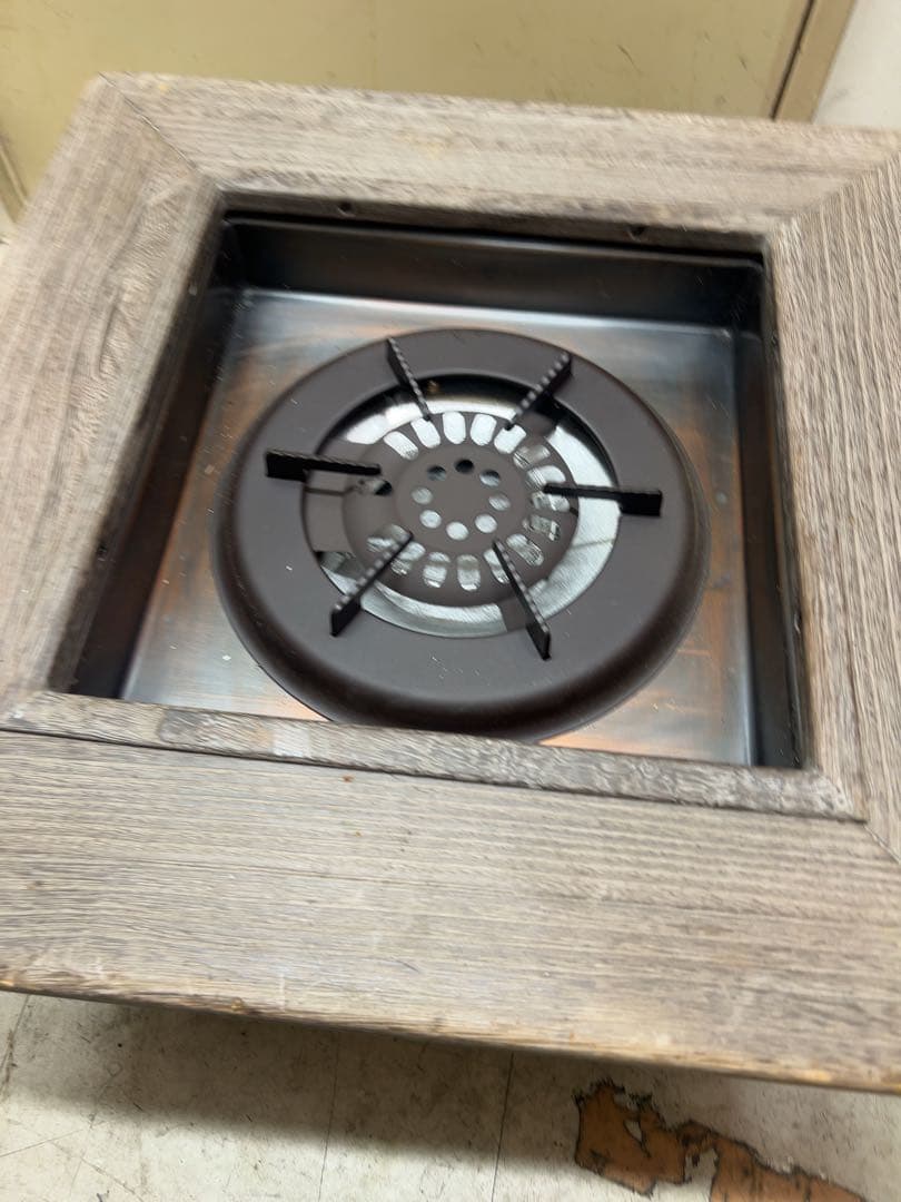 ハロゲン火鉢 AM-22 木製フレーム