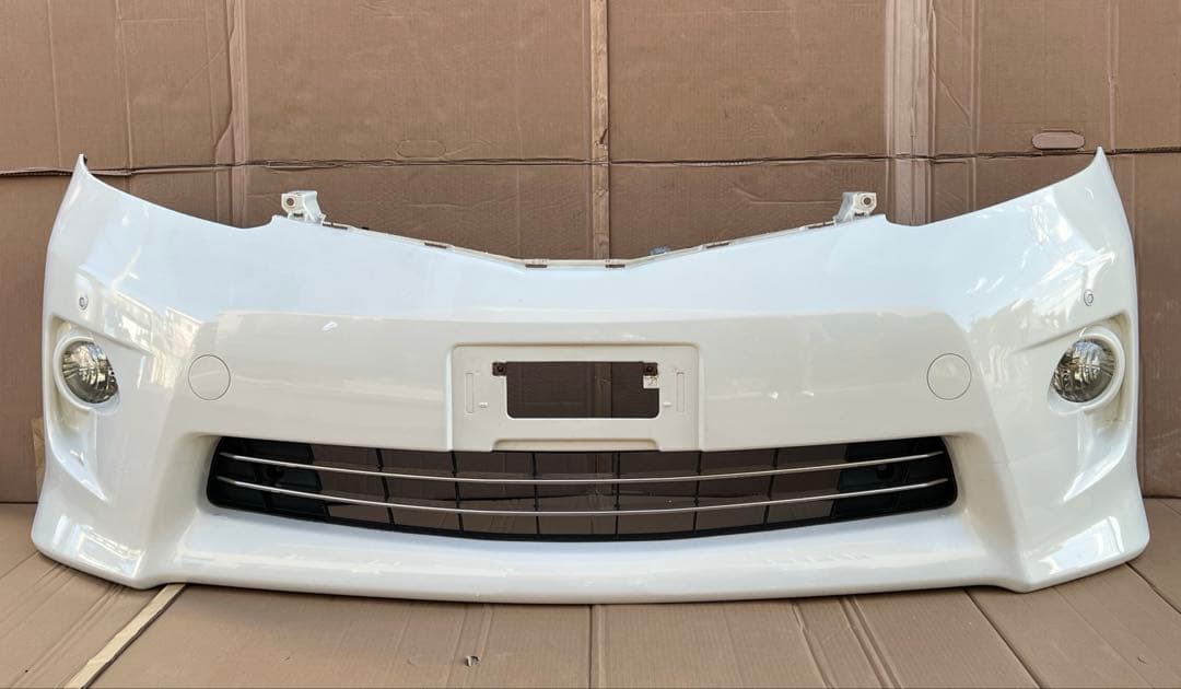 アルファード 20系　前期 フロントバンパー　フォグ2色LED ガーニッシュ付き