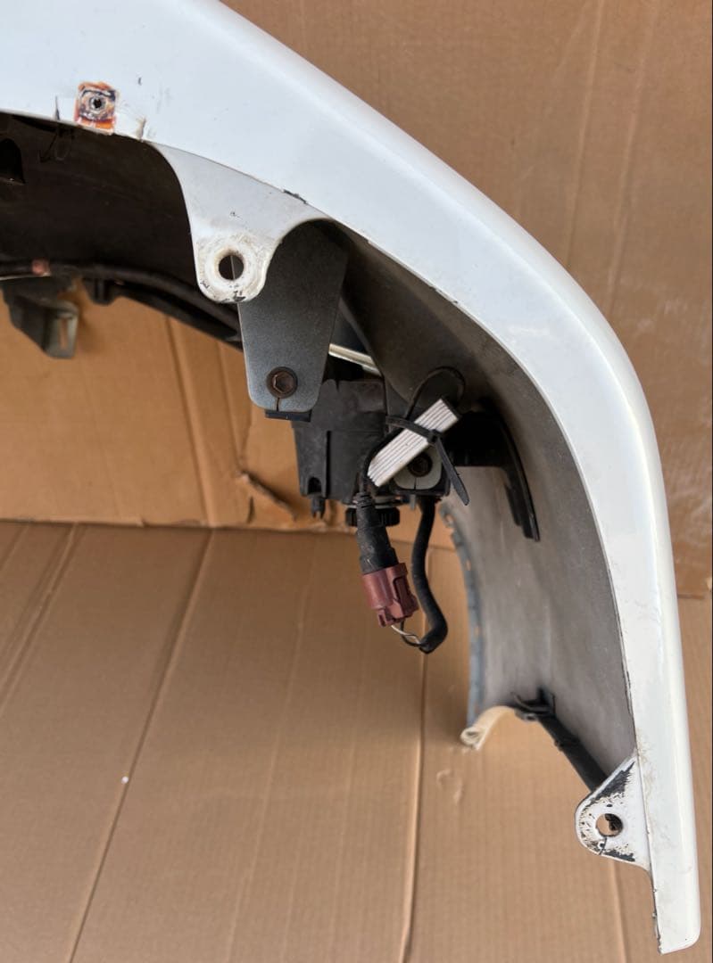 アルファード 20系　前期 フロントバンパー　フォグ2色LED ガーニッシュ付き