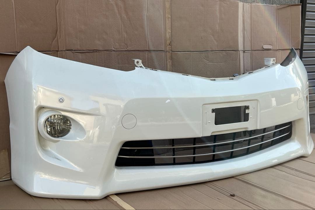 アルファード 20系　前期 フロントバンパー　フォグ2色LED ガーニッシュ付き