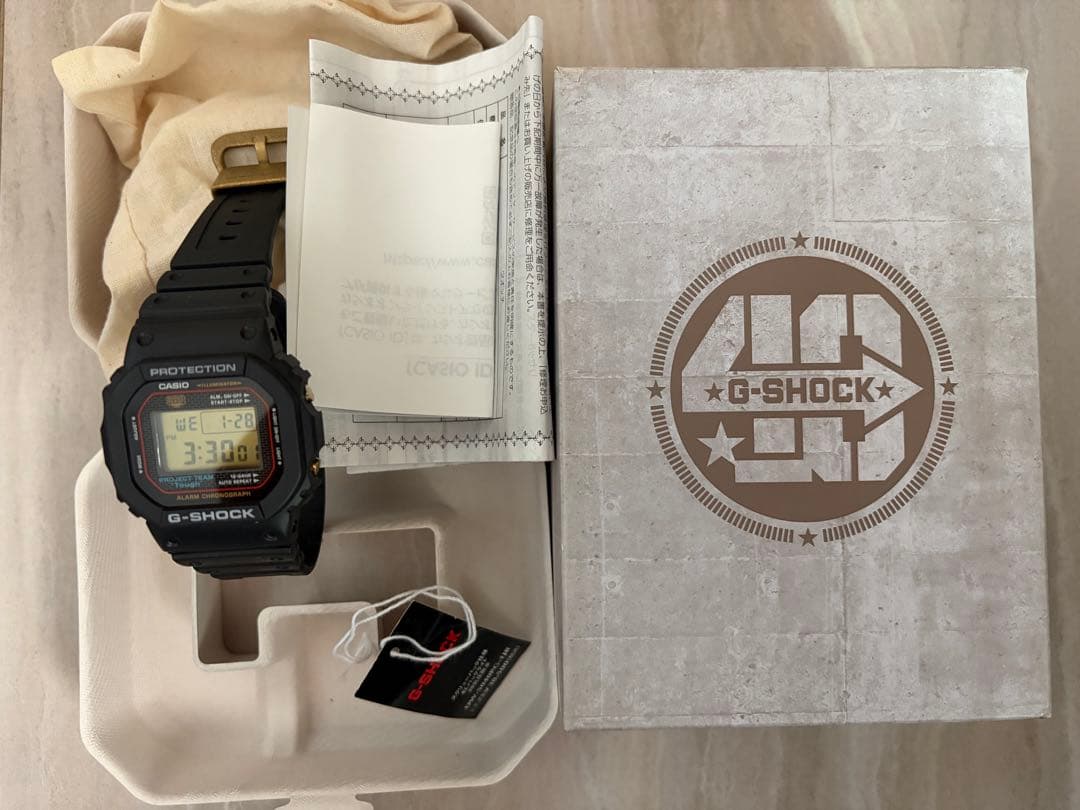 前*隆様 カシオ　DW-5040PG-1JR　40周年記念モデル