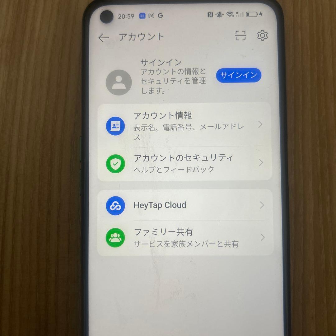 Oppo スマホ
