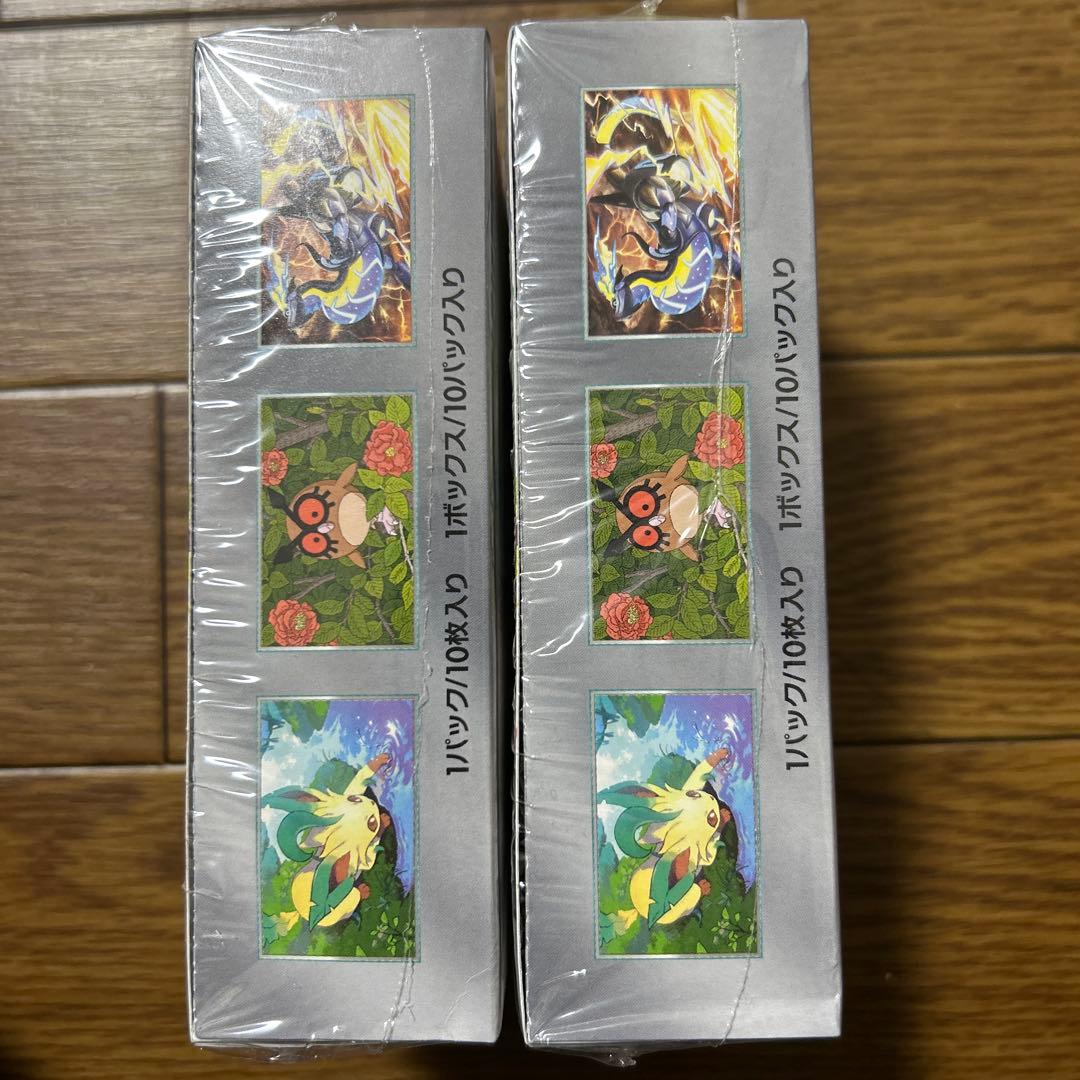 ポケモンカードテラスタルフェスexボックスシュリンク付き２箱