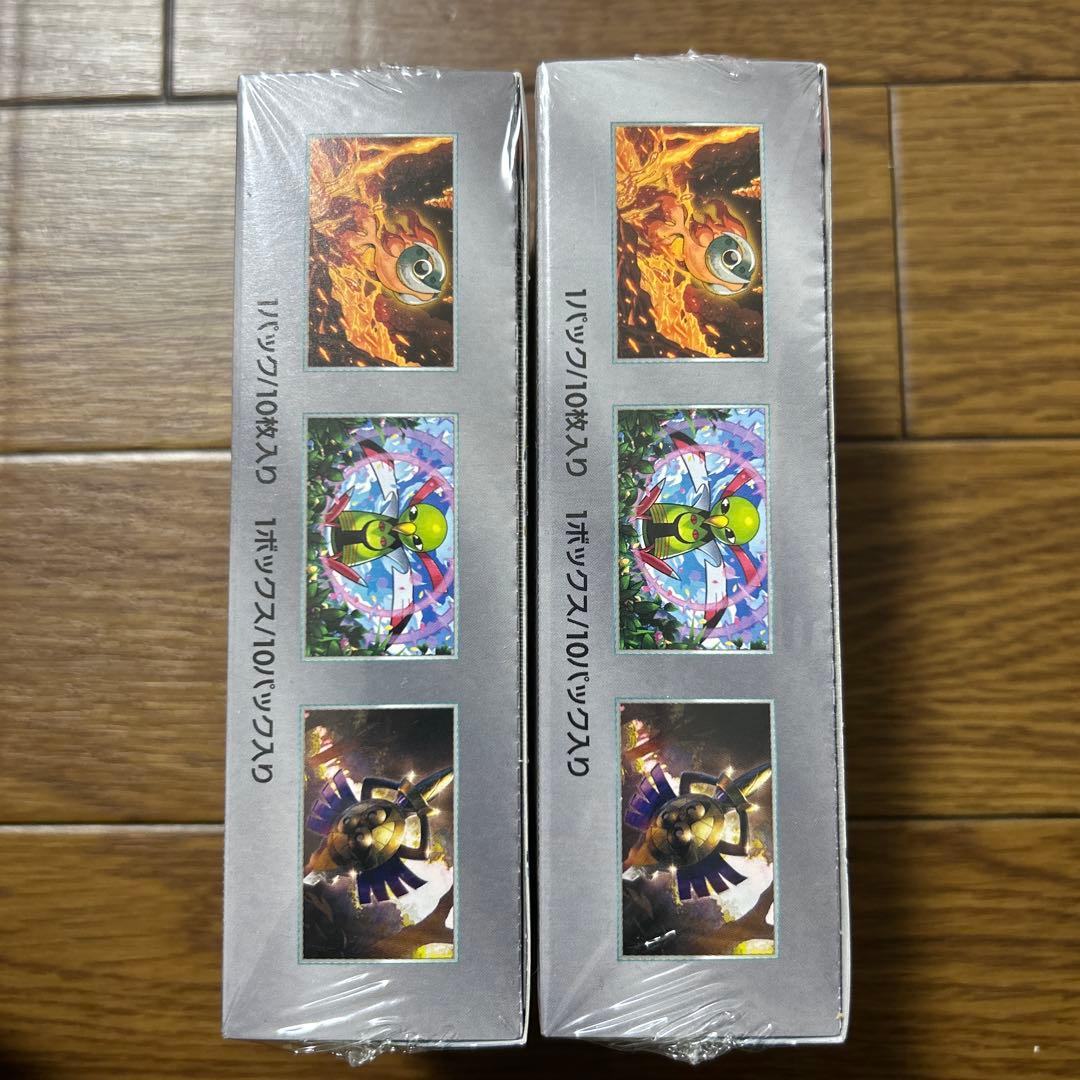 ポケモンカードテラスタルフェスexボックスシュリンク付き２箱