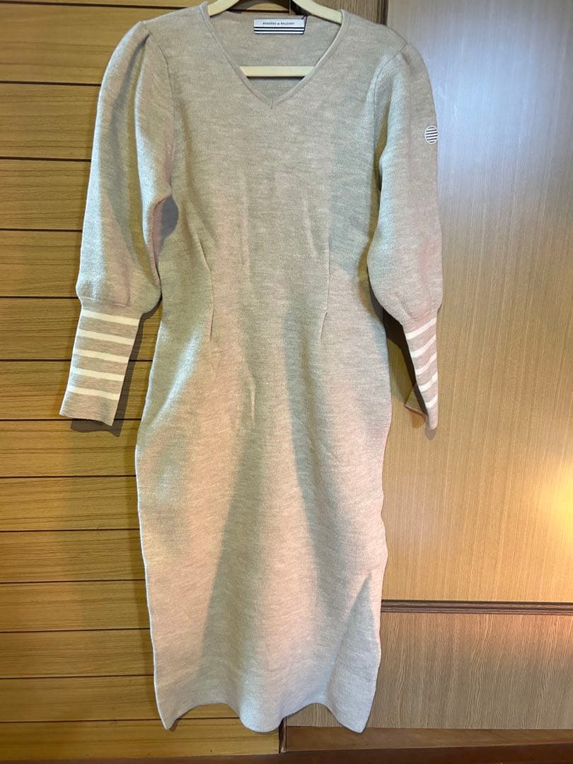 さ*ん様 BORDERS at BALCONY ニット ロングワンピース M新品