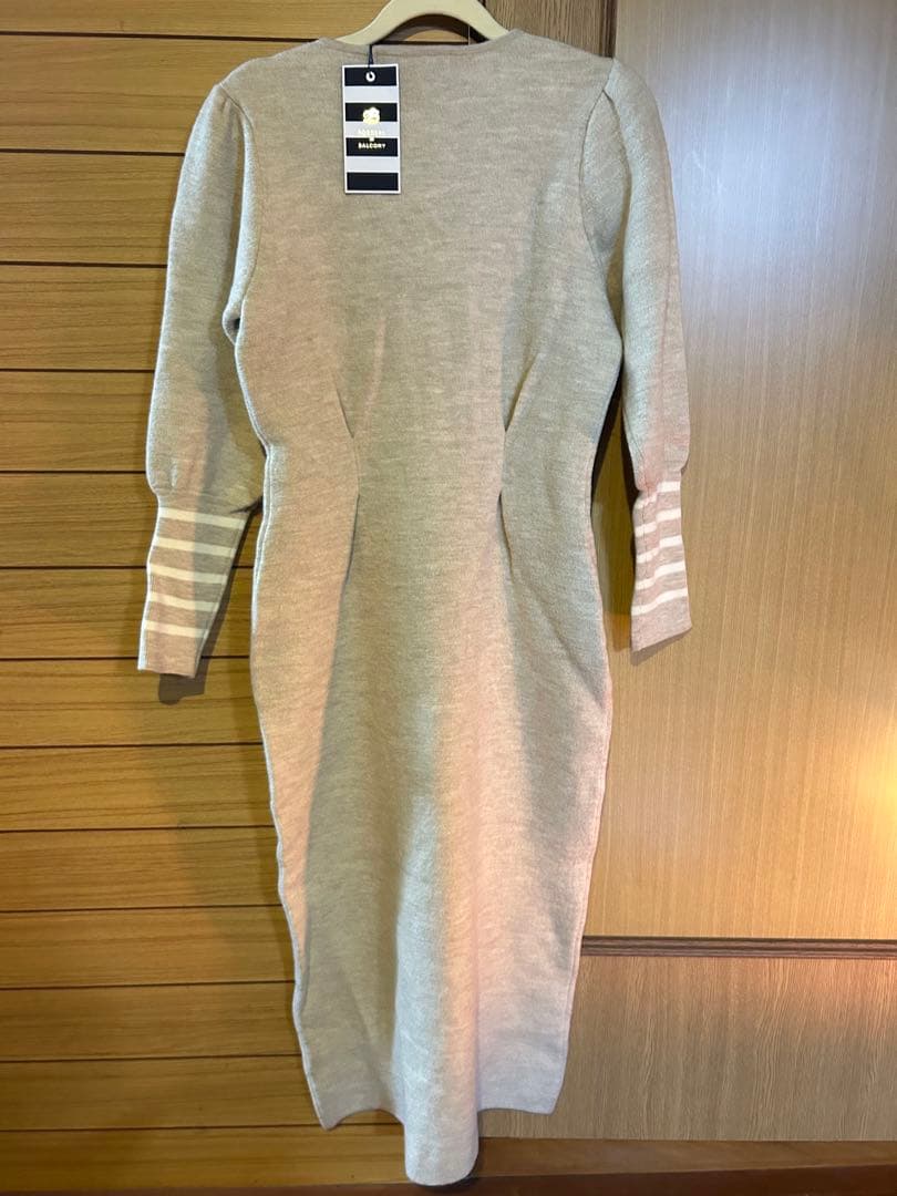 さ*ん様 BORDERS at BALCONY ニット ロングワンピース M新品