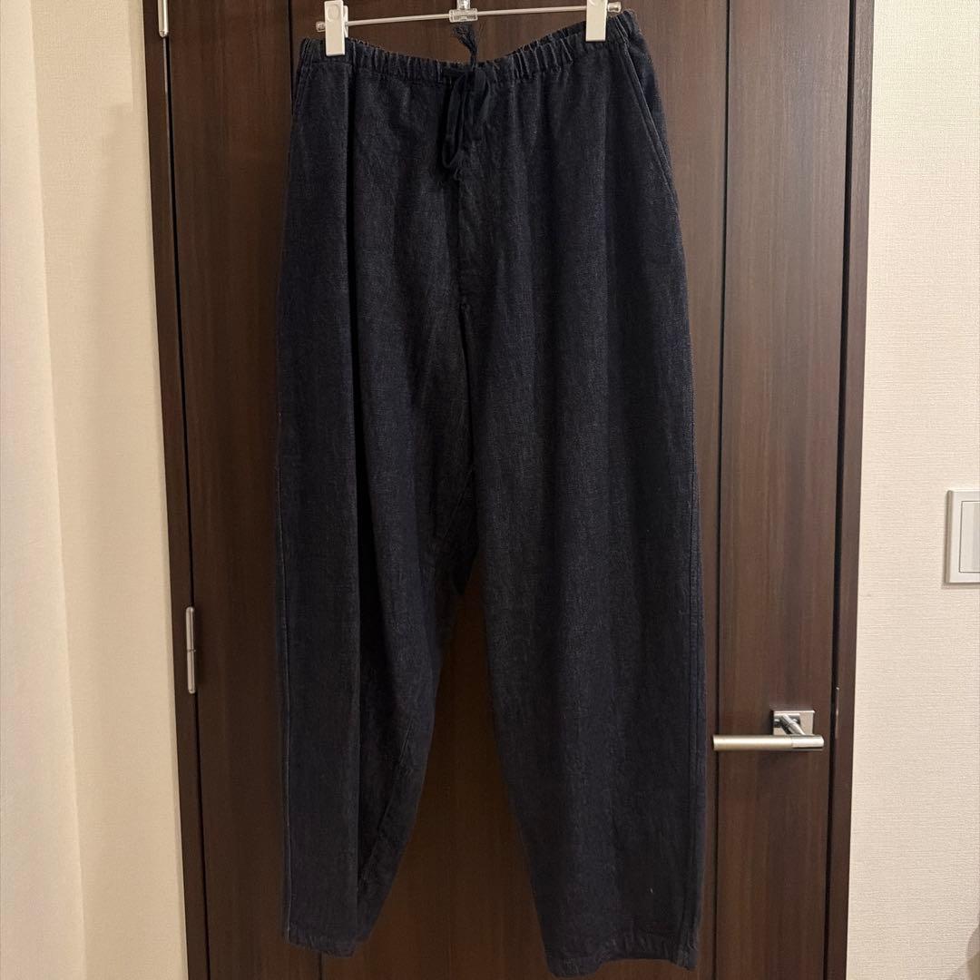 ※最終値下げ 【未使用品】comoli ネイビーデニムセットアップ