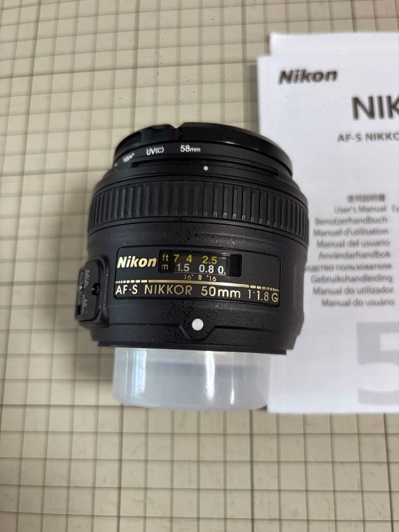 Nikon NIKKOR AF-S 50mm f/1.8G レンズ