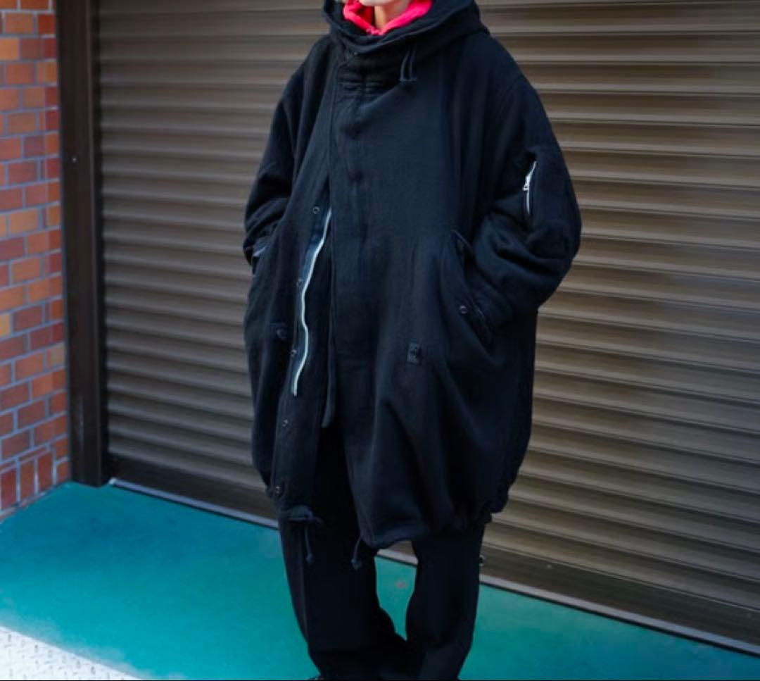 anytee 縮絨 オリジナル Felted M48 parka