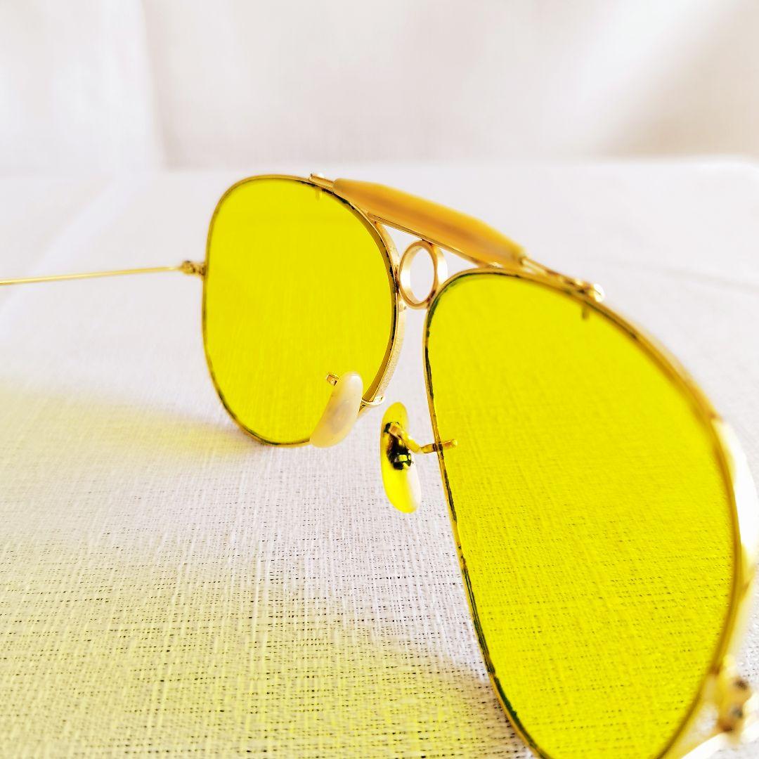 希少✨レイバン　ボシュロム　カリクローム　シューター　イエロー　ヴィンテージ