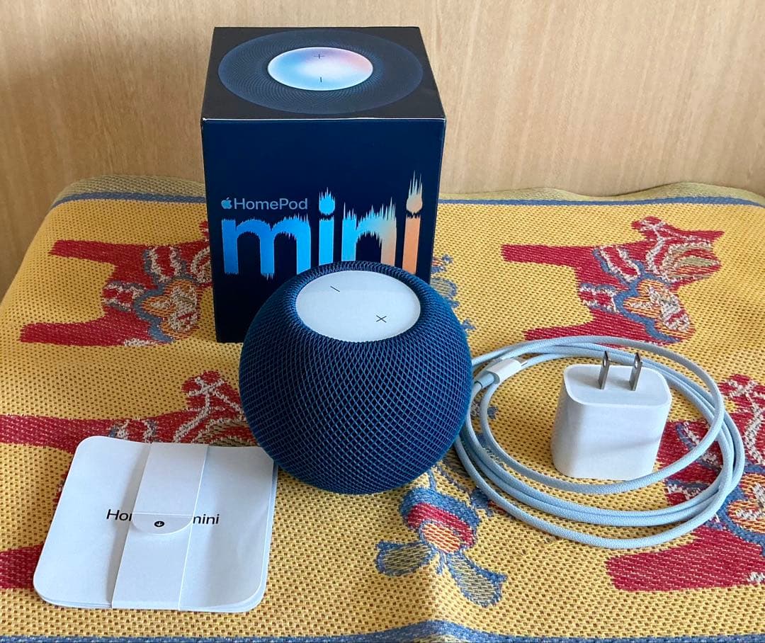 Apple Pod mini ブルー　本体
