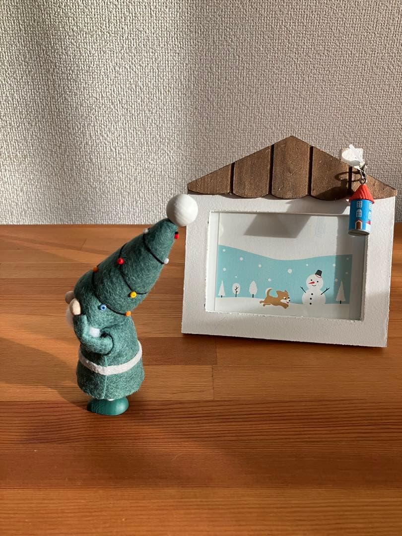 高島屋限定　電飾にからまるはりきりサンタ