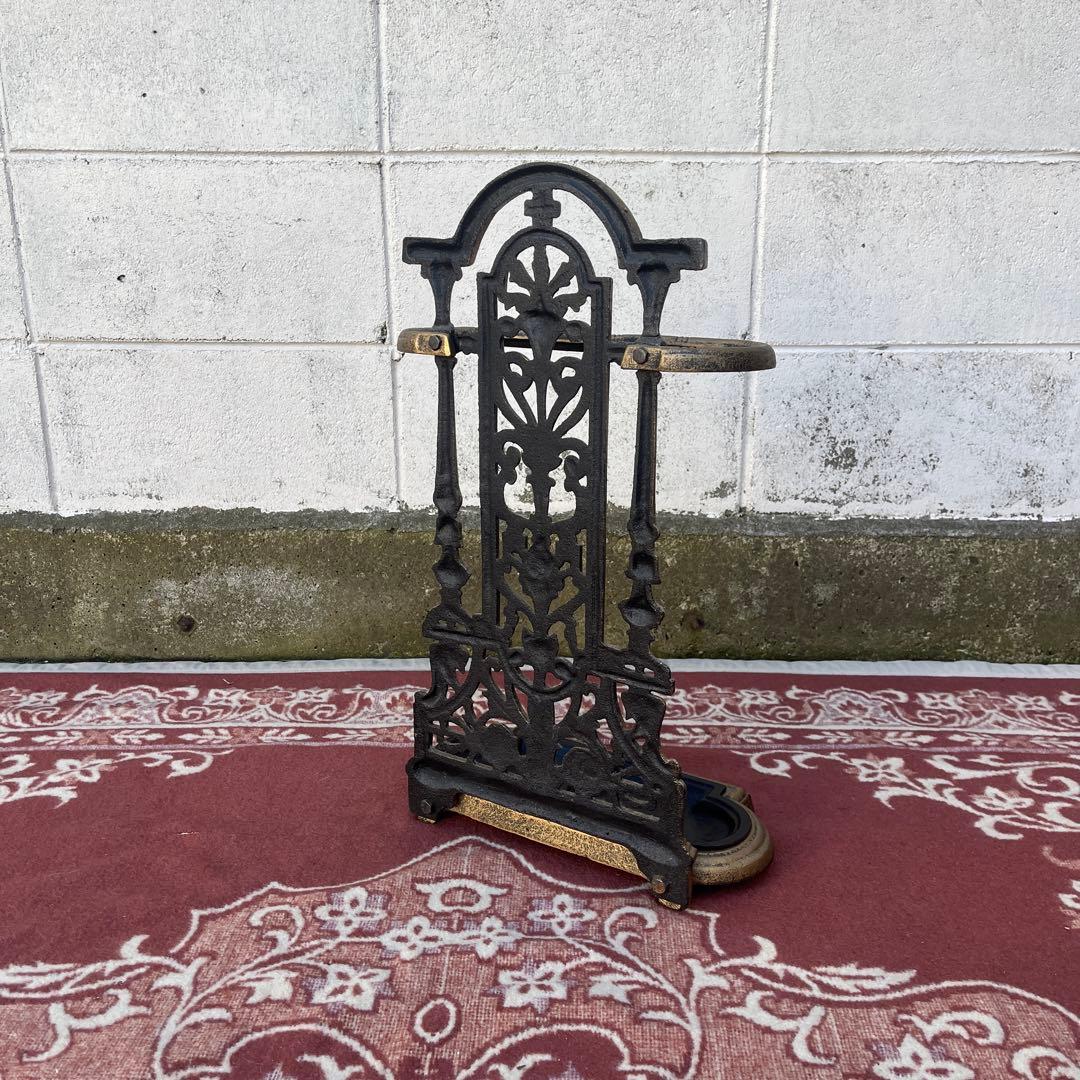 アンティークデザイン◾️アイアン鉄製 傘立て アンブレラスタンド 玄関収納