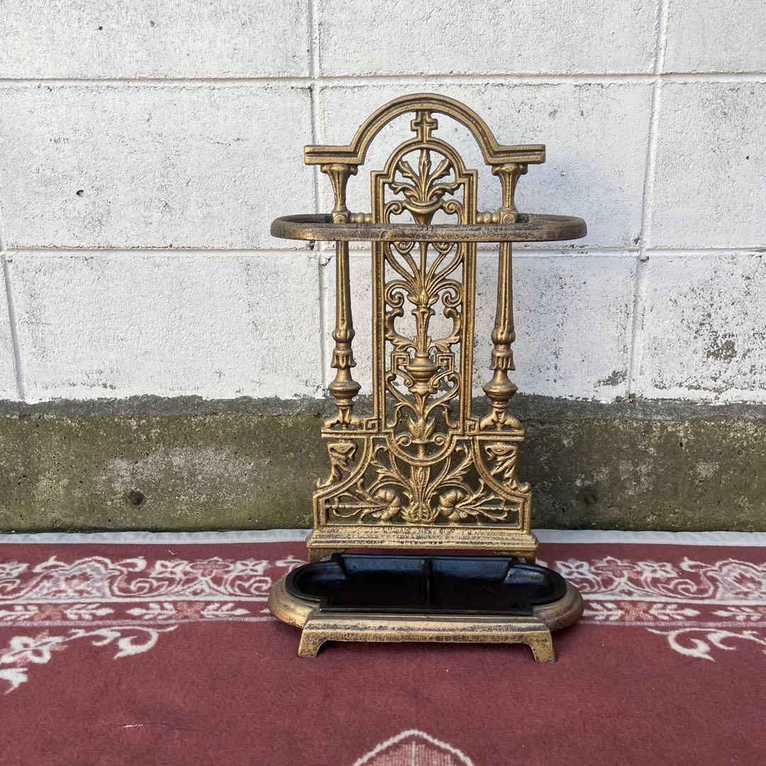 アンティークデザイン◾️アイアン鉄製 傘立て アンブレラスタンド 玄関収納