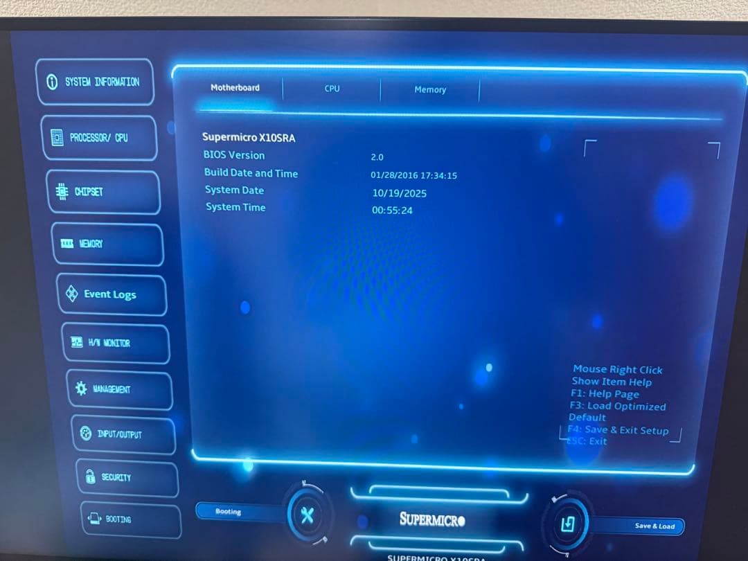 マザーボード SUPERMICRO X10SRA