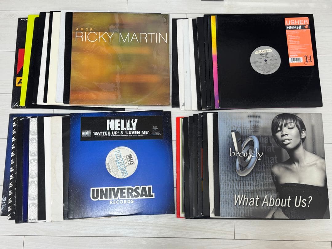 00s洋楽レコード LP40枚セット（ビニールカバー付き）　まとめ売り