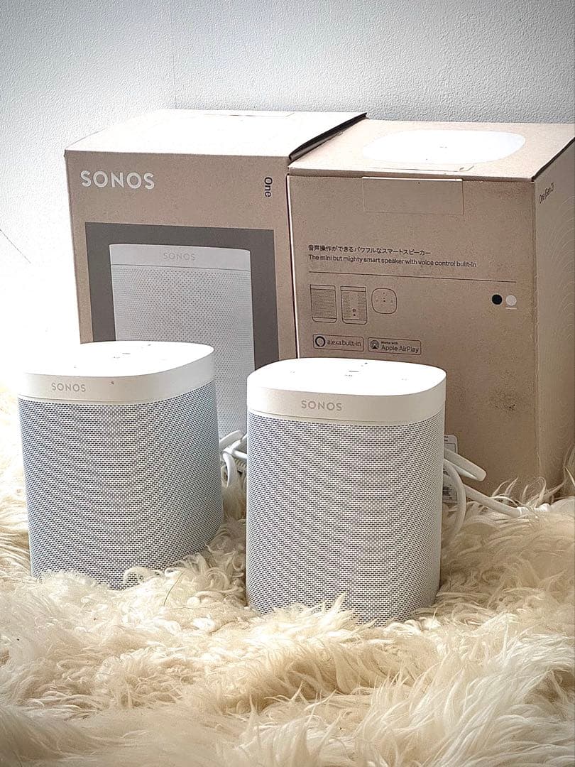 SONOS One Gen2 ホワイト 2台セット