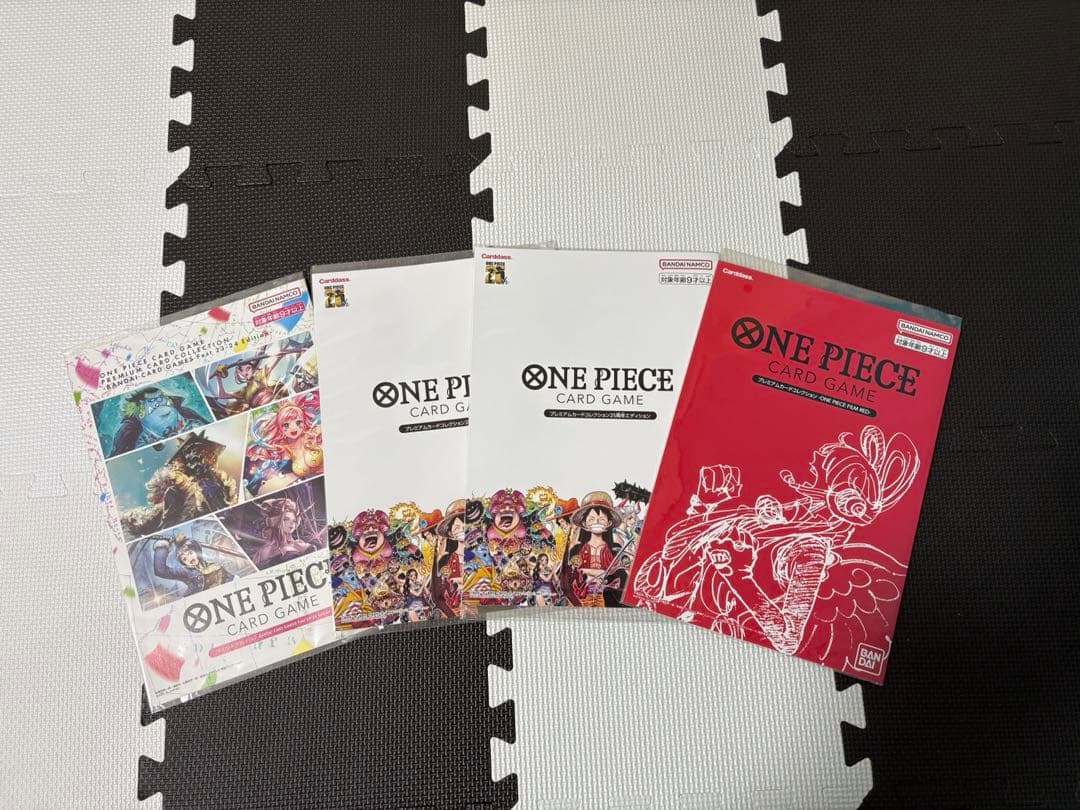 ワンピースカード 25周年 コレクション 23-24 RED 4セット