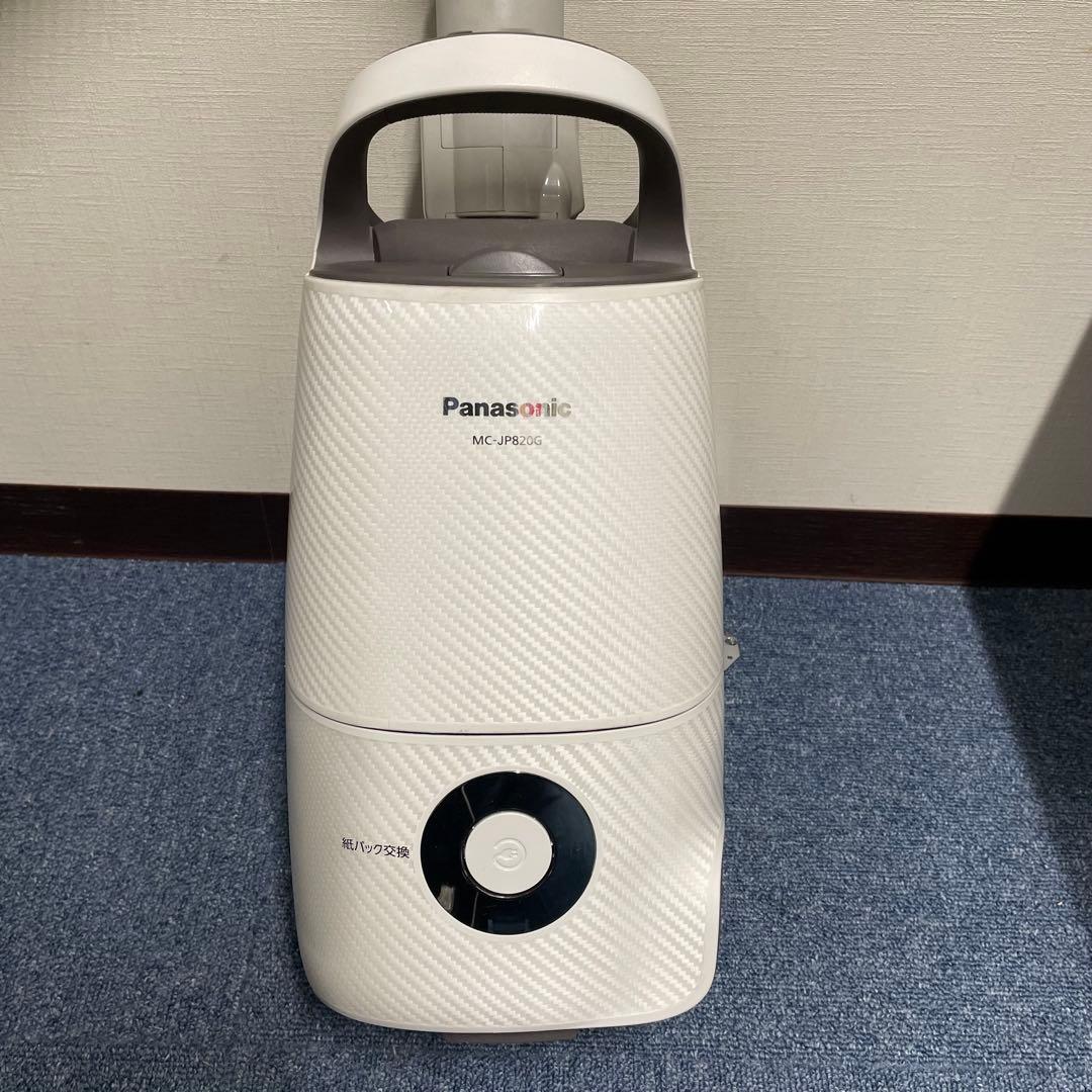 Panasonic 紙パック式掃除機 クリーンセンサー搭載 MC-JP820G