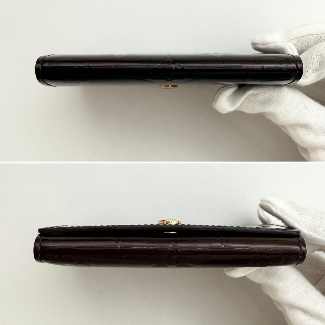 ✨極美品✨ルイヴィトン ヴェルニ 名刺カード入れ ヴィジット アマラントボルドー