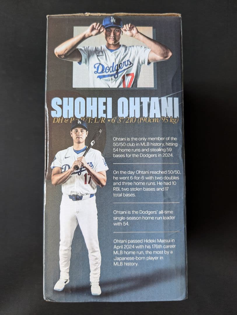 ドジャース球場配布限定！大谷翔平 50/50達成記念 ボブルヘッド ⚾