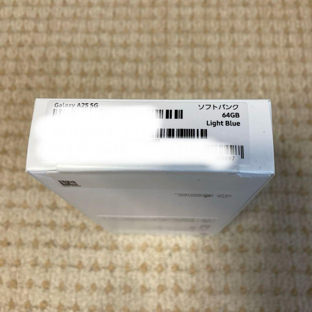 Galaxy A25 5G 本体　ライトブルー