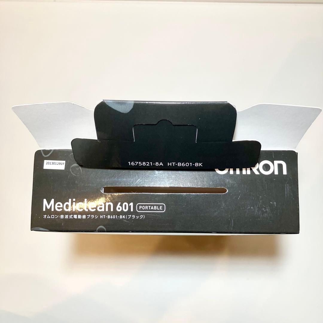 【新品未使用】オムロン 音波式電動歯ブラシ HT-B601-BK メディクリーン