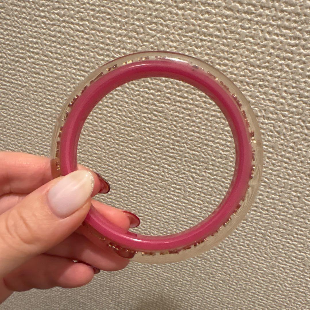 ルイヴィトン❁LOUIS VUITTON ❁ピンクバングル