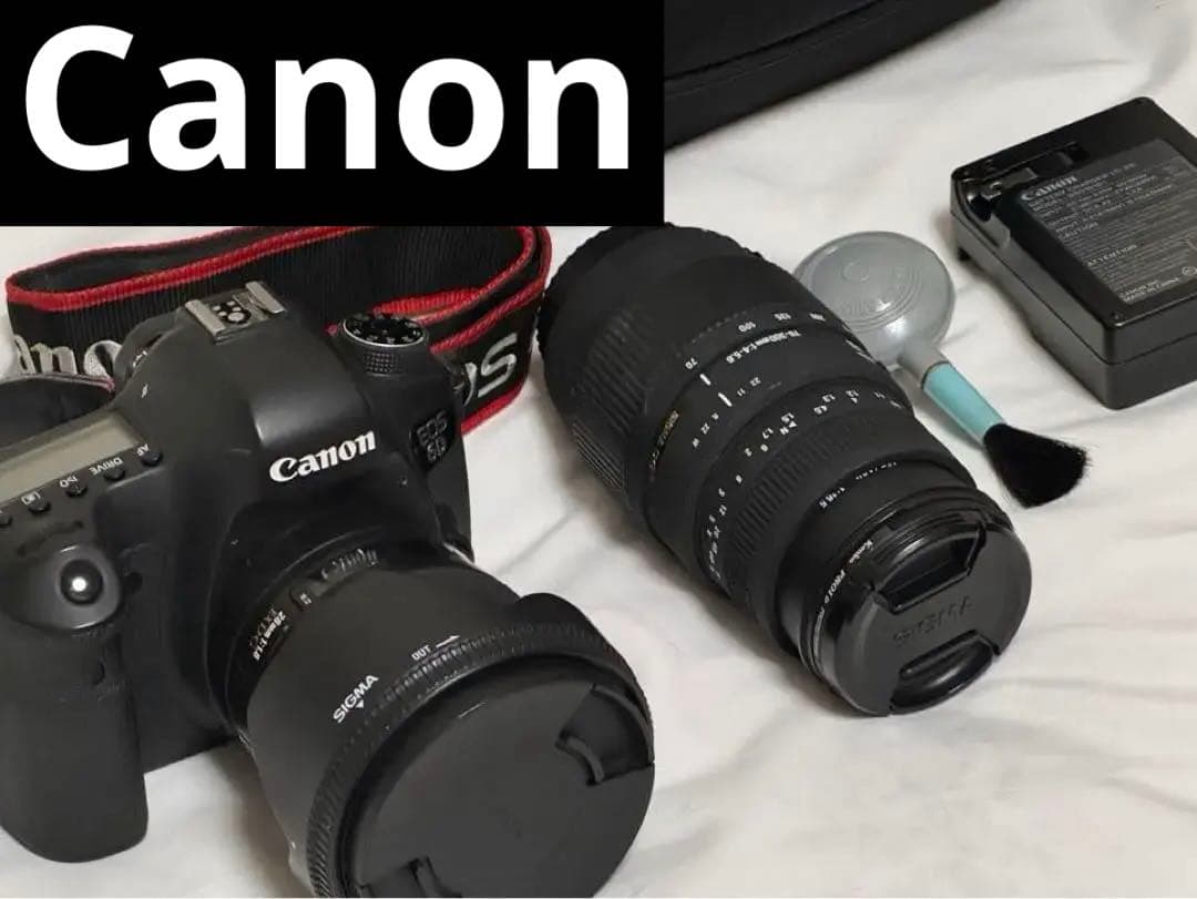 Canon キャノン EOS6D 一眼レフ　レンズ 2本セット　SIGMA