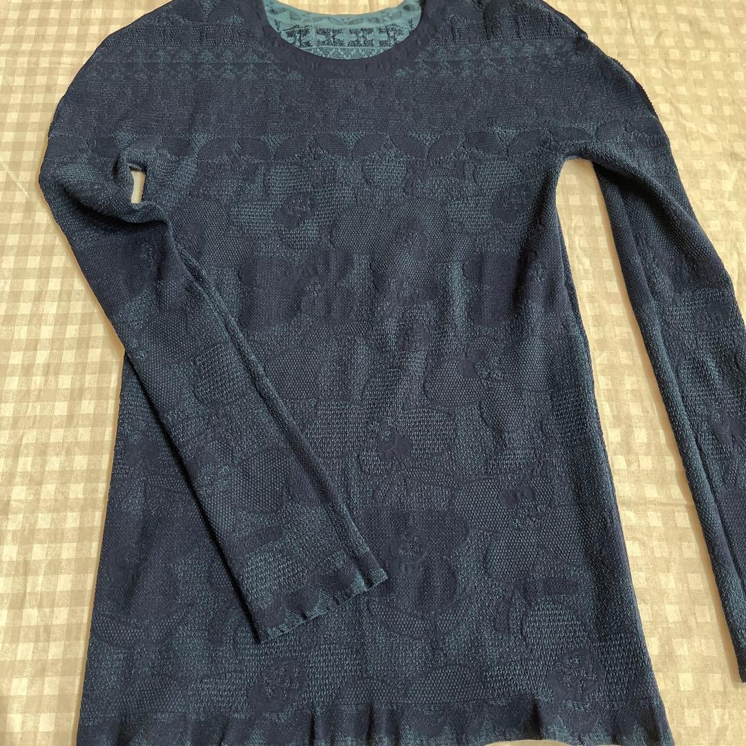 佐藤繊維 M &kyoko リバーシブル長袖カットソー