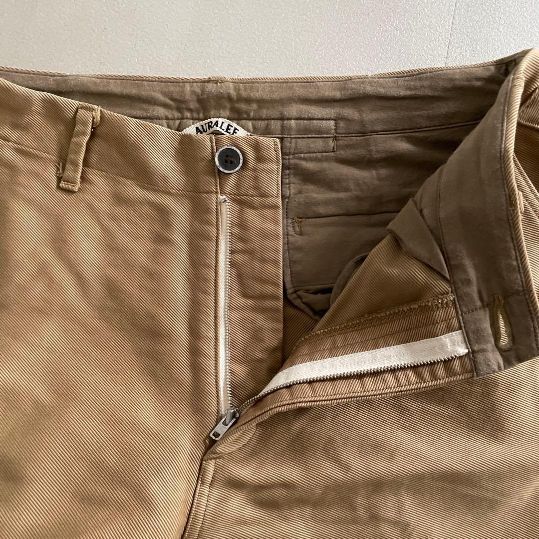 AURALEE FINX MOLESKIN WIDE PANTS / サイズ４