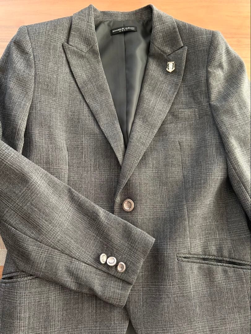 ヒロミチナカノ　キッズフォーマルスーツ　男の子　グレー　長ズボン　160