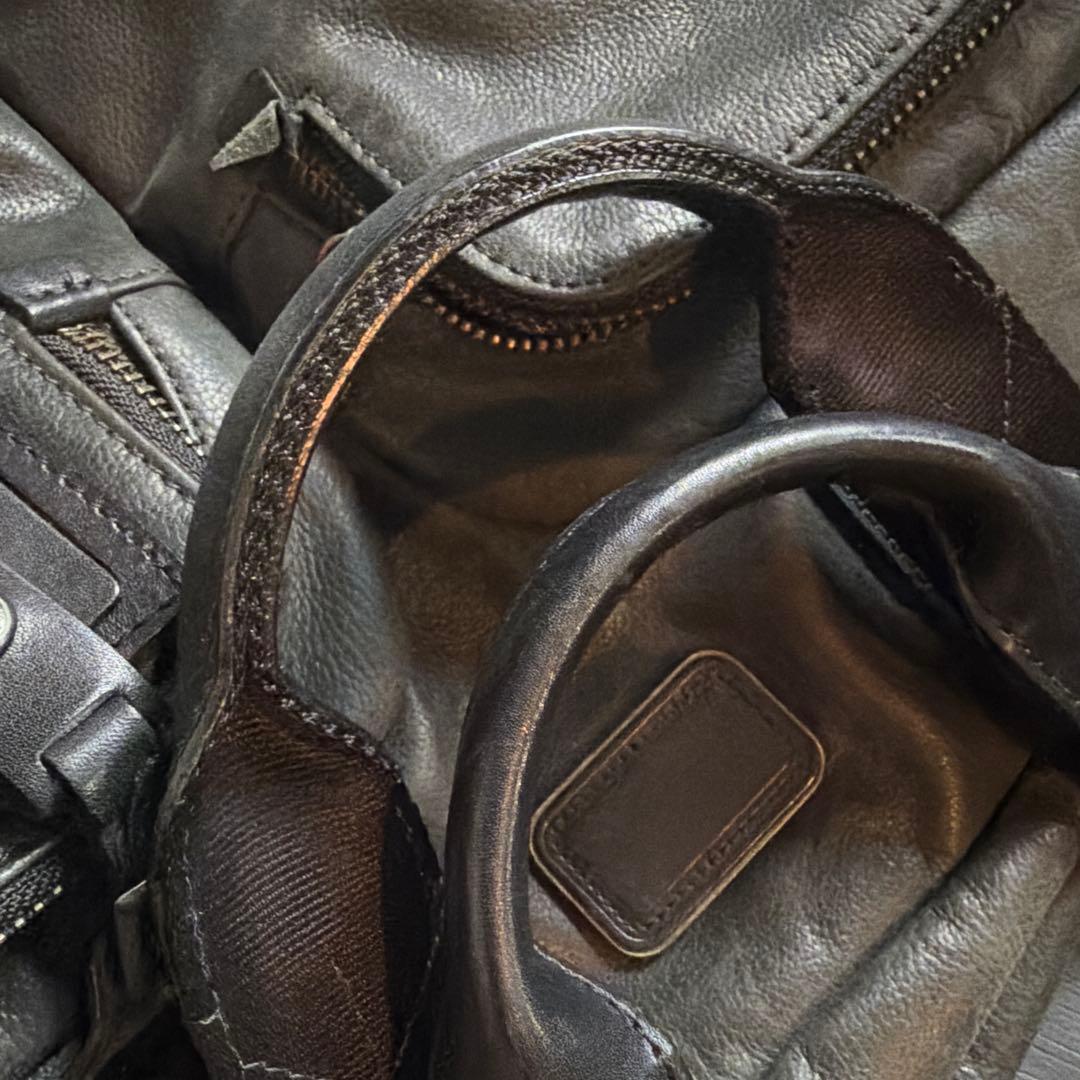 バッグ 2way ブラック TUMI アルファ 92340DH オールレザー