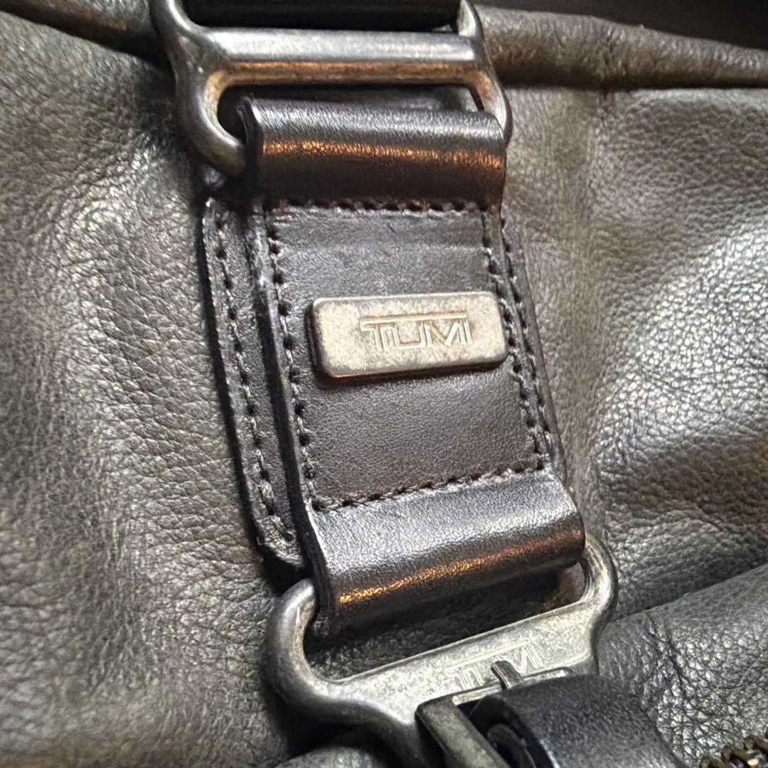 バッグ 2way ブラック TUMI アルファ 92340DH オールレザー