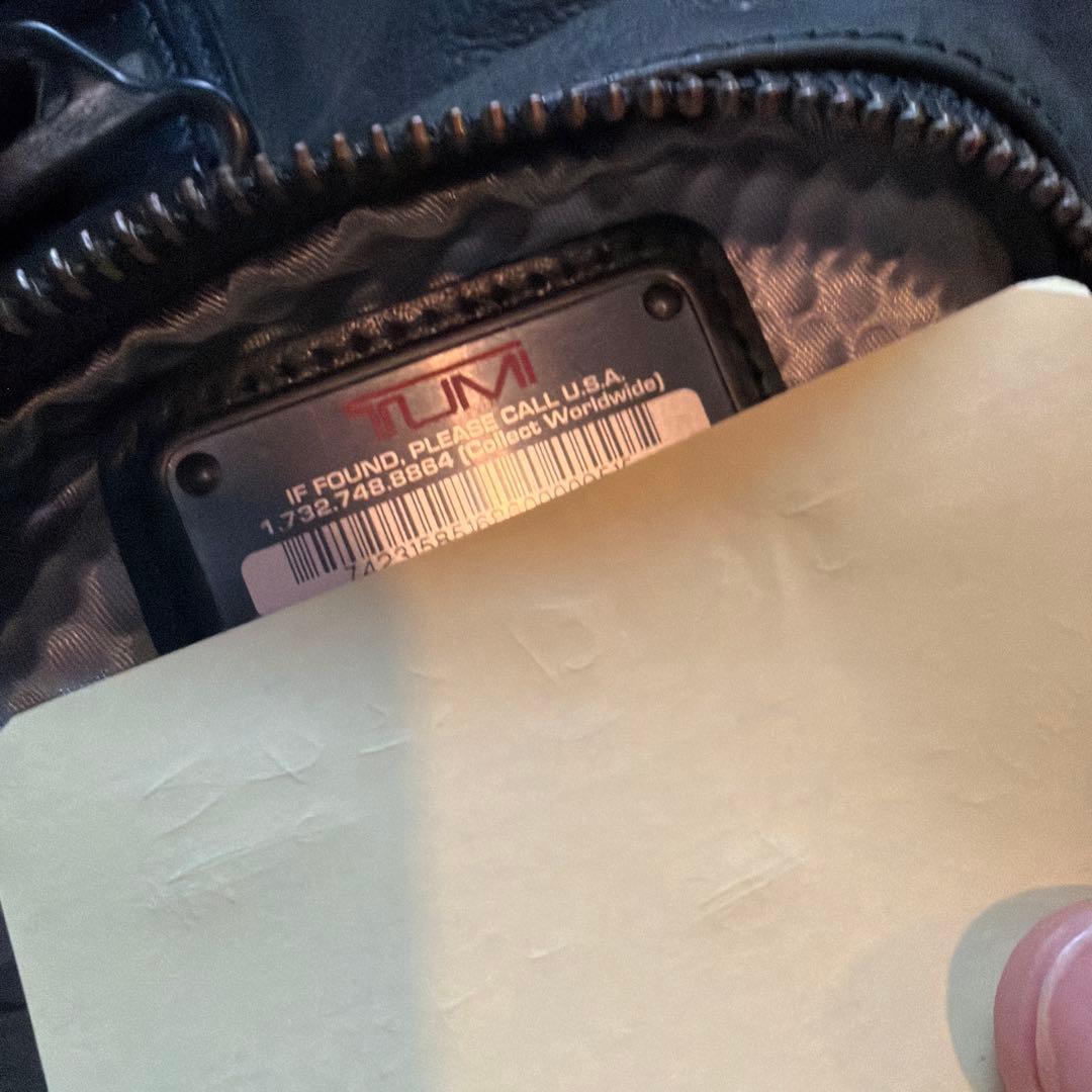 バッグ 2way ブラック TUMI アルファ 92340DH オールレザー