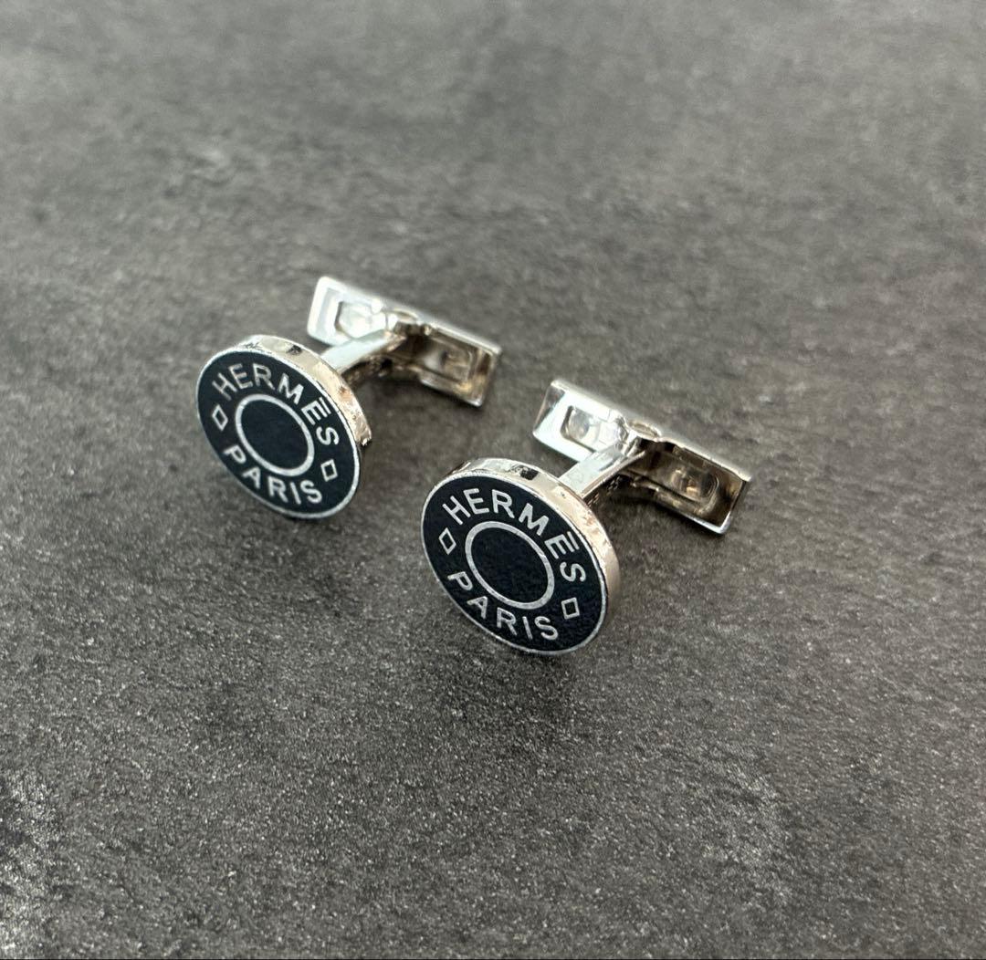 エルメス HERMÈS カフス カフリンクス リコル Ricoeur
