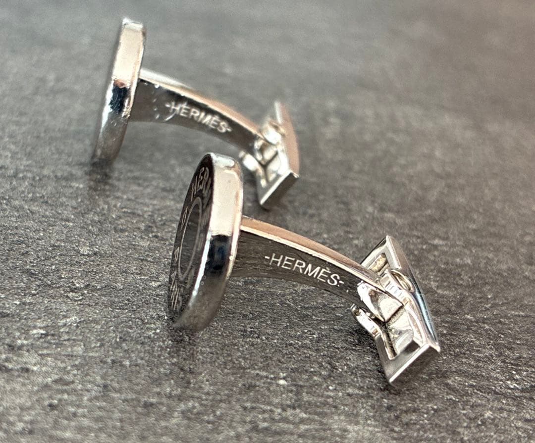 エルメス HERMÈS カフス カフリンクス リコル Ricoeur