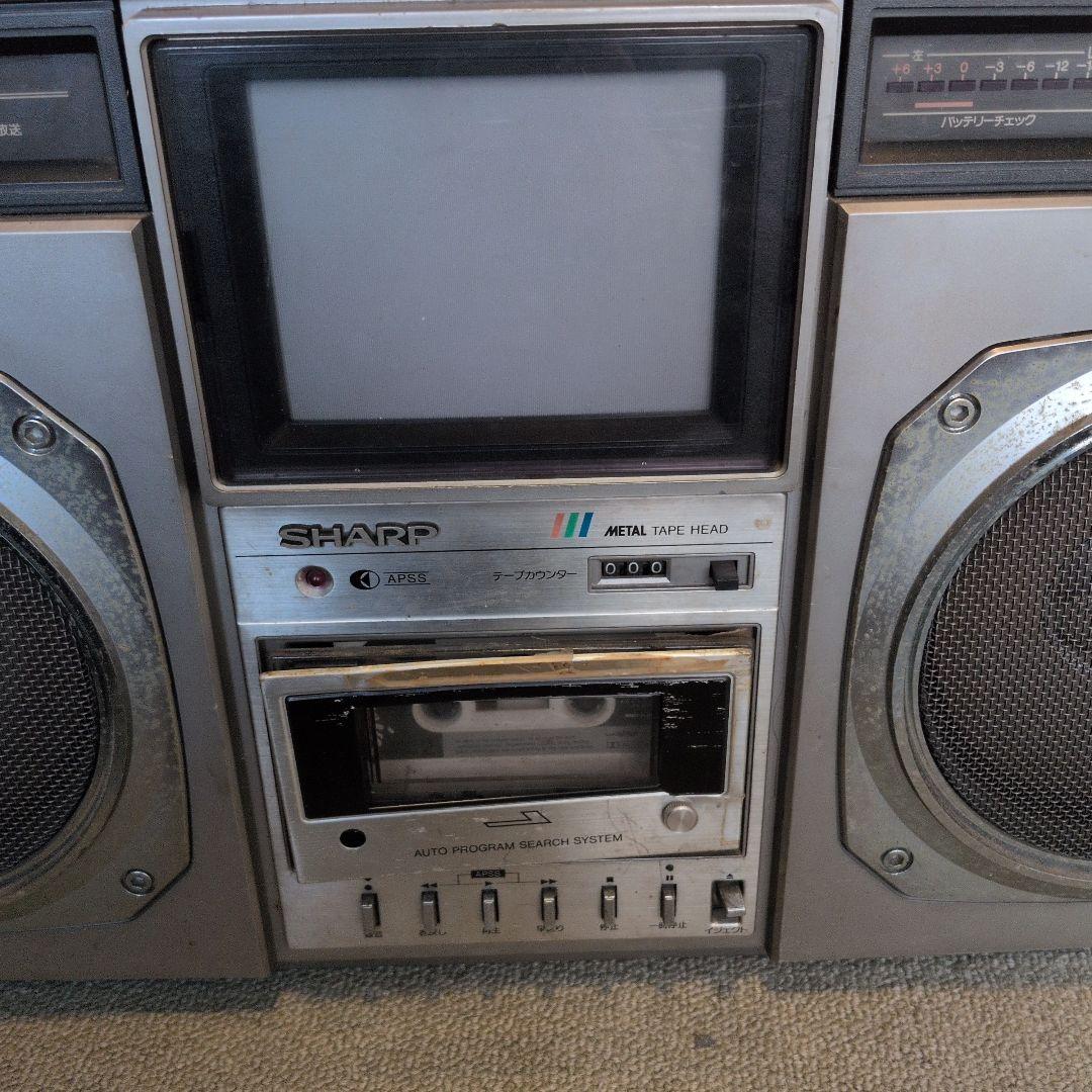 SHARP カセットデッキ　ラジオ　CT-6001