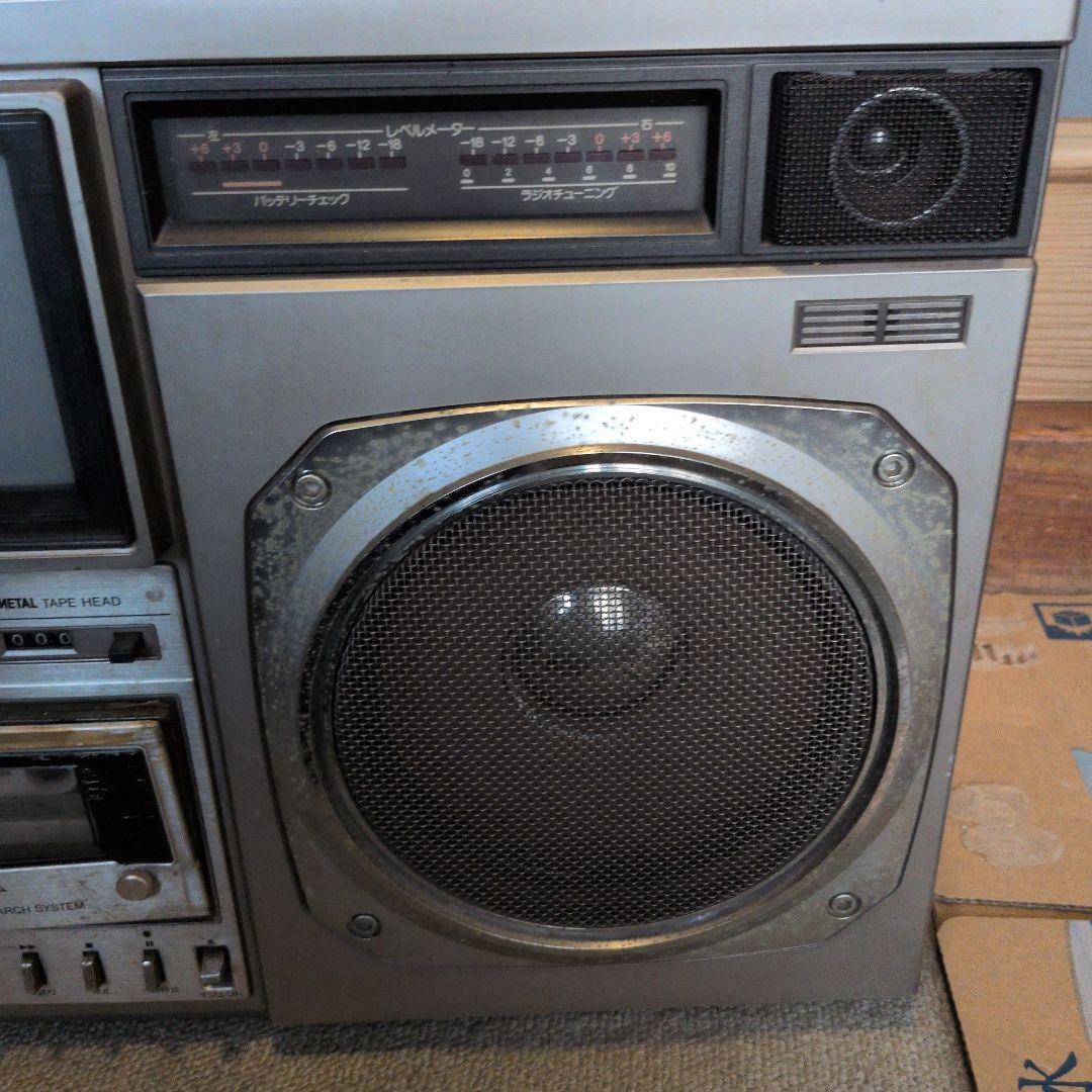 SHARP カセットデッキ　ラジオ　CT-6001