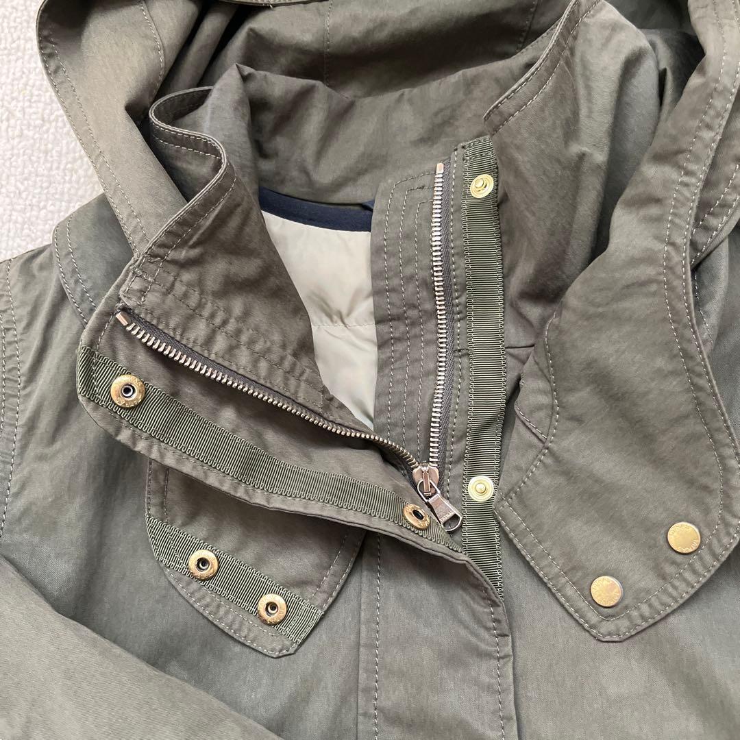 SUN⭐︎TATRAS フード付きモッズコート オリーブグリーン　Sサイズ