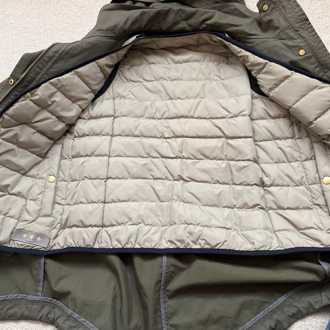 SUN⭐︎TATRAS フード付きモッズコート オリーブグリーン　Sサイズ